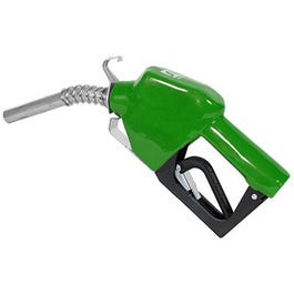 Various, Automatic Diesel Nozzle, Green, 3/4-In.