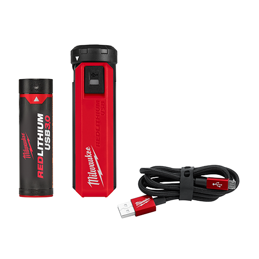 Milwaukee Tool, MILWAUKEE REDLITHIUM™ USB Charger & Portable Power Source Kit